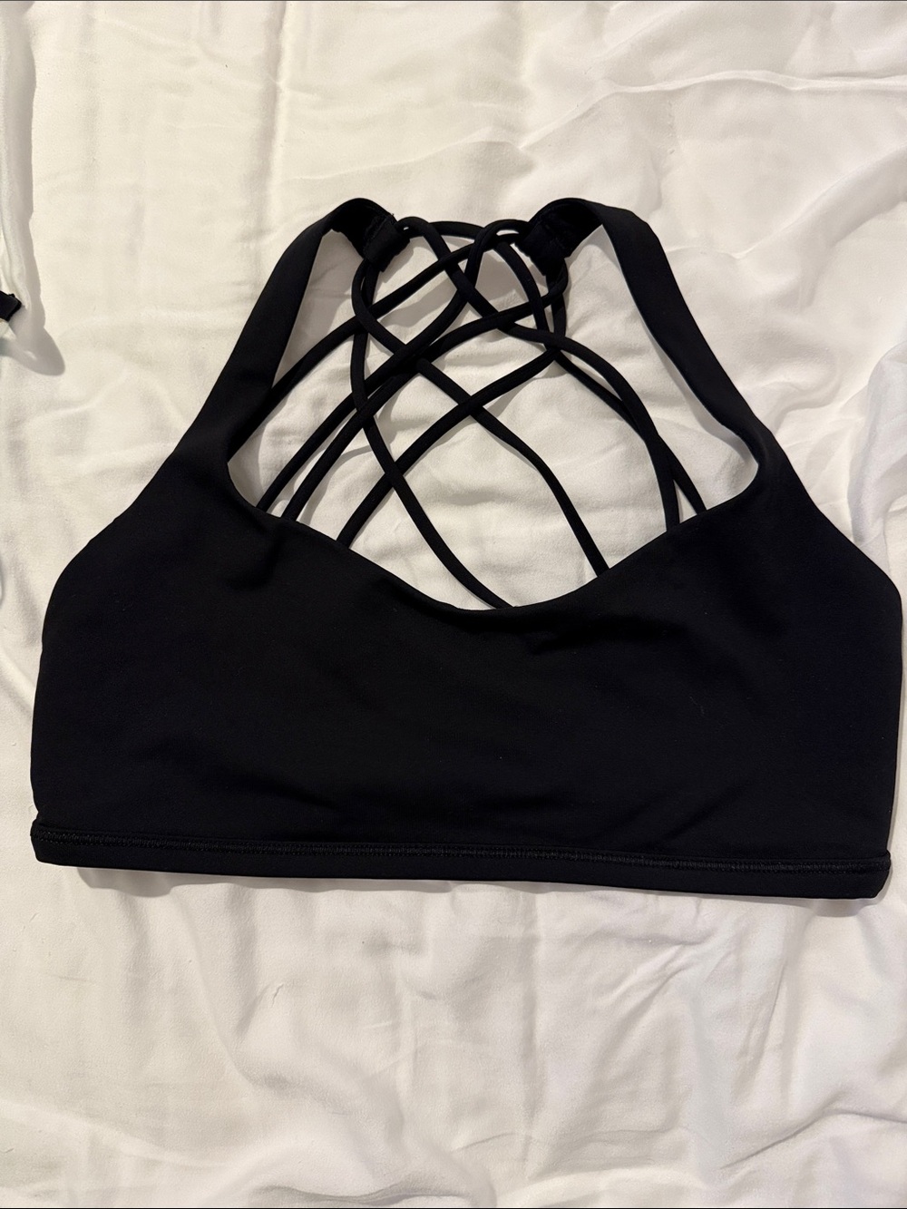 Lululemon free to be  Back Black Bralette - Women sports bra